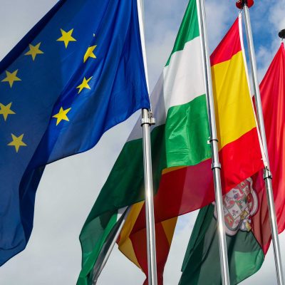 Four flags Reading symbols